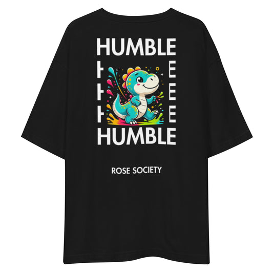 Humble Dino T-Shirt Black - ROSE Society