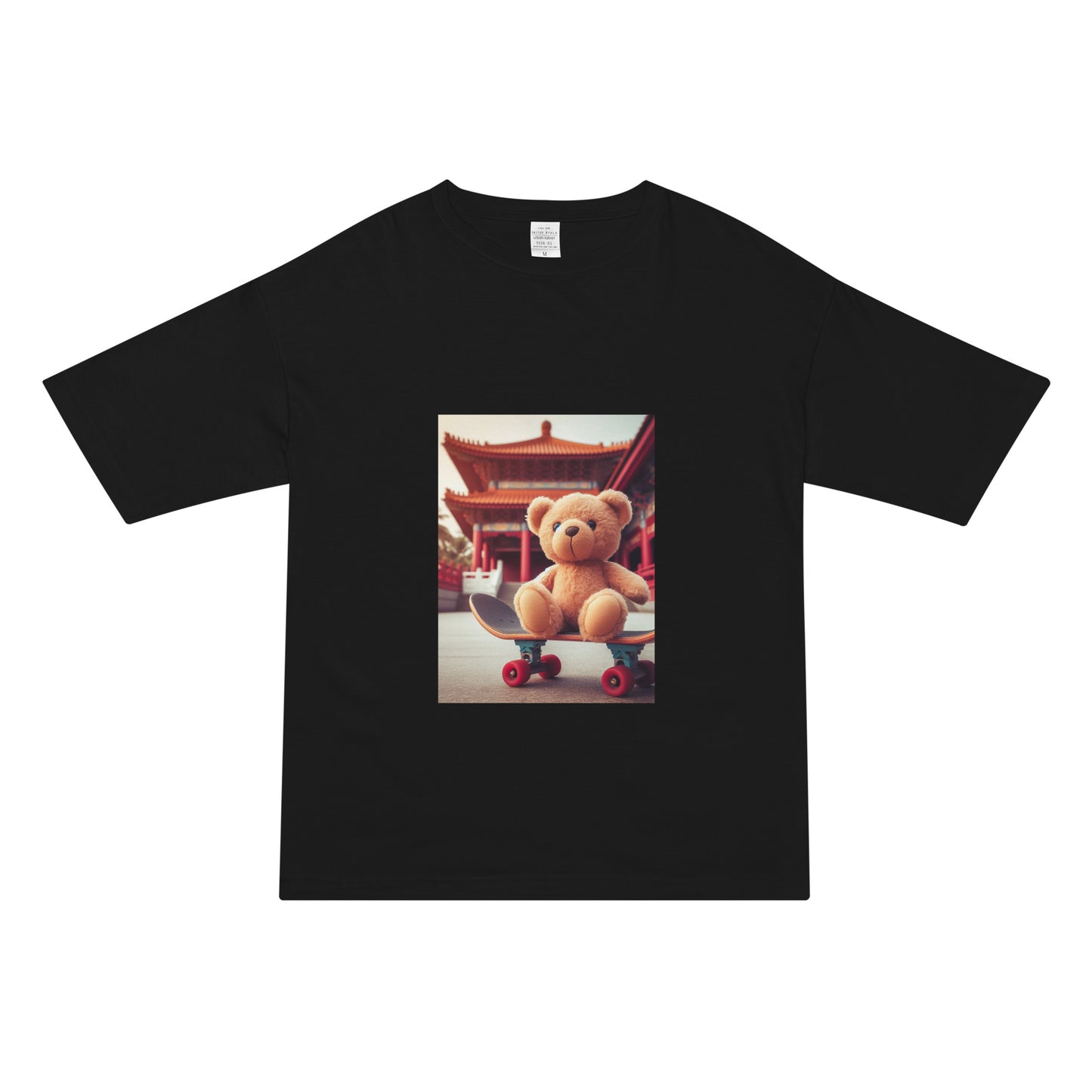 Temple Guardian Bear T-Shirt Black - ROSE Society