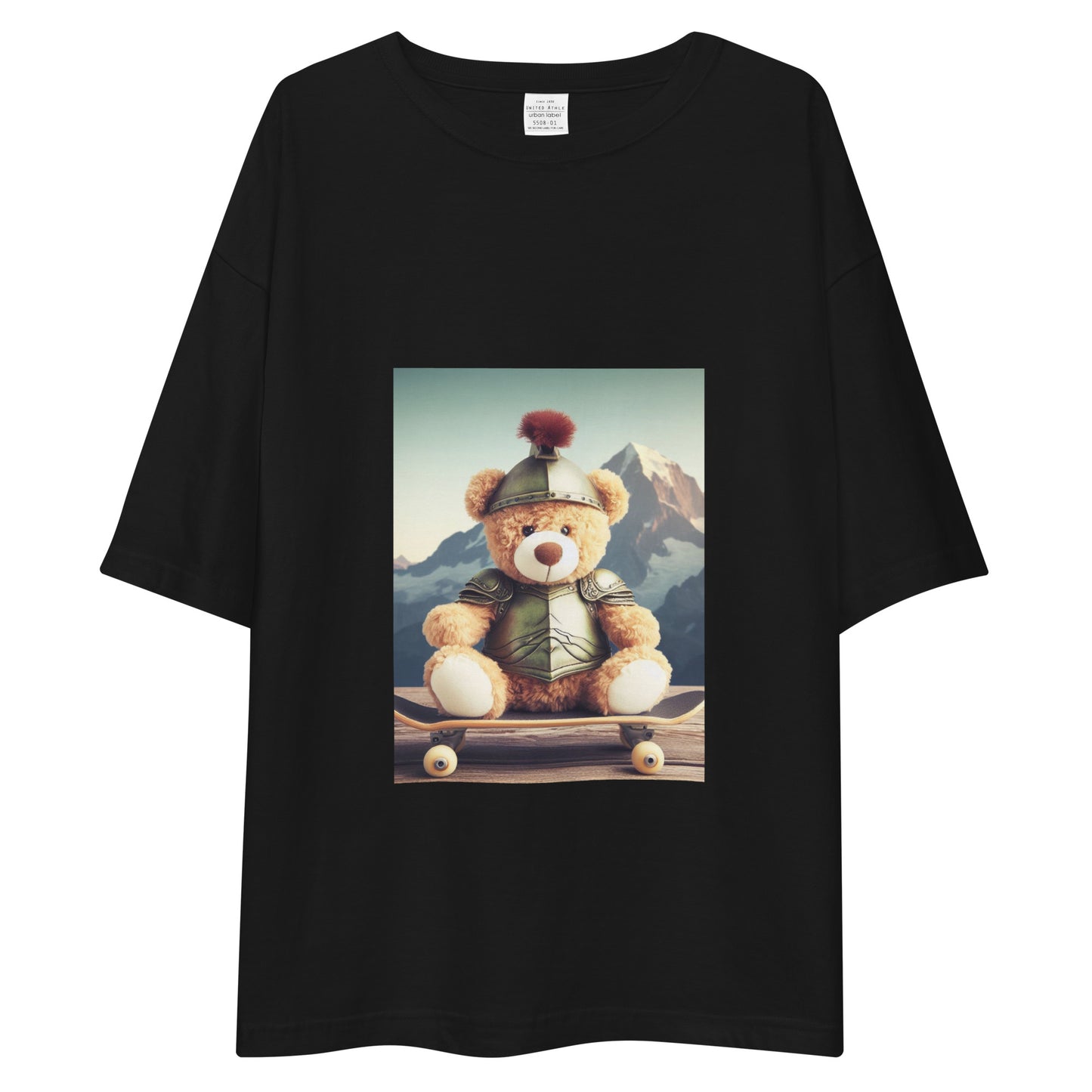 Peak Conqueror Bear T-Shirt Black - ROSE Society