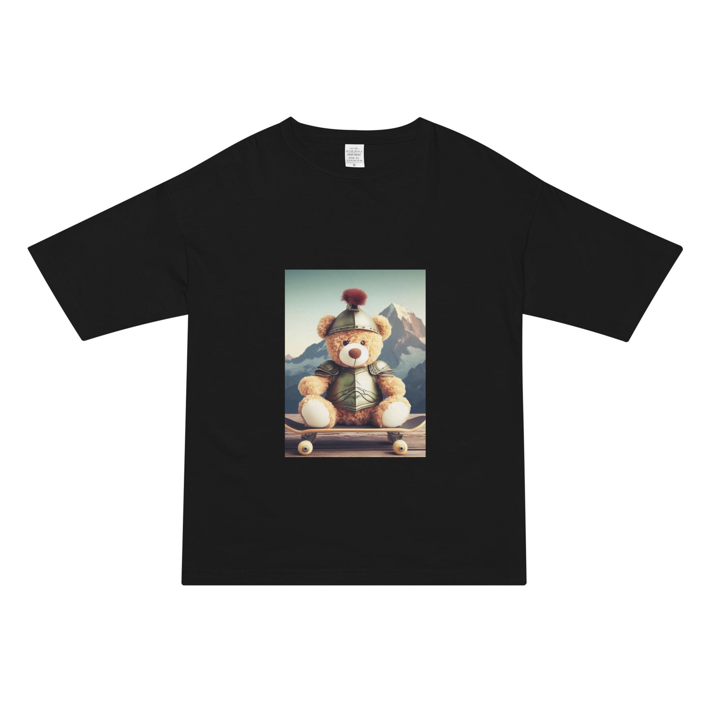 Peak Conqueror Bear T-Shirt Black - ROSE Society