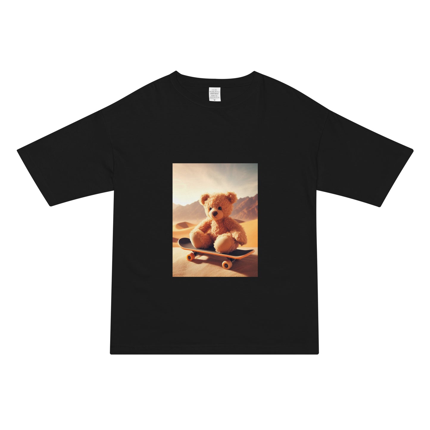 Oasis Retreat Bear T-Shirt Black - ROSE Society