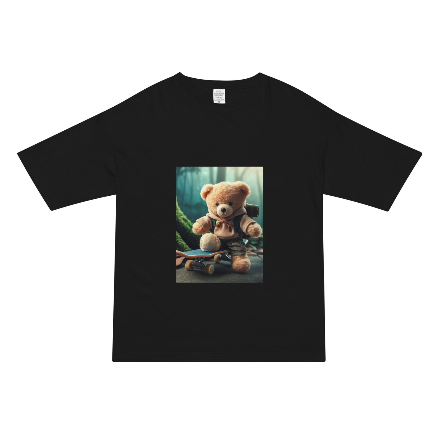 Mystic Woods Bear T-Shirt Black - ROSE Society