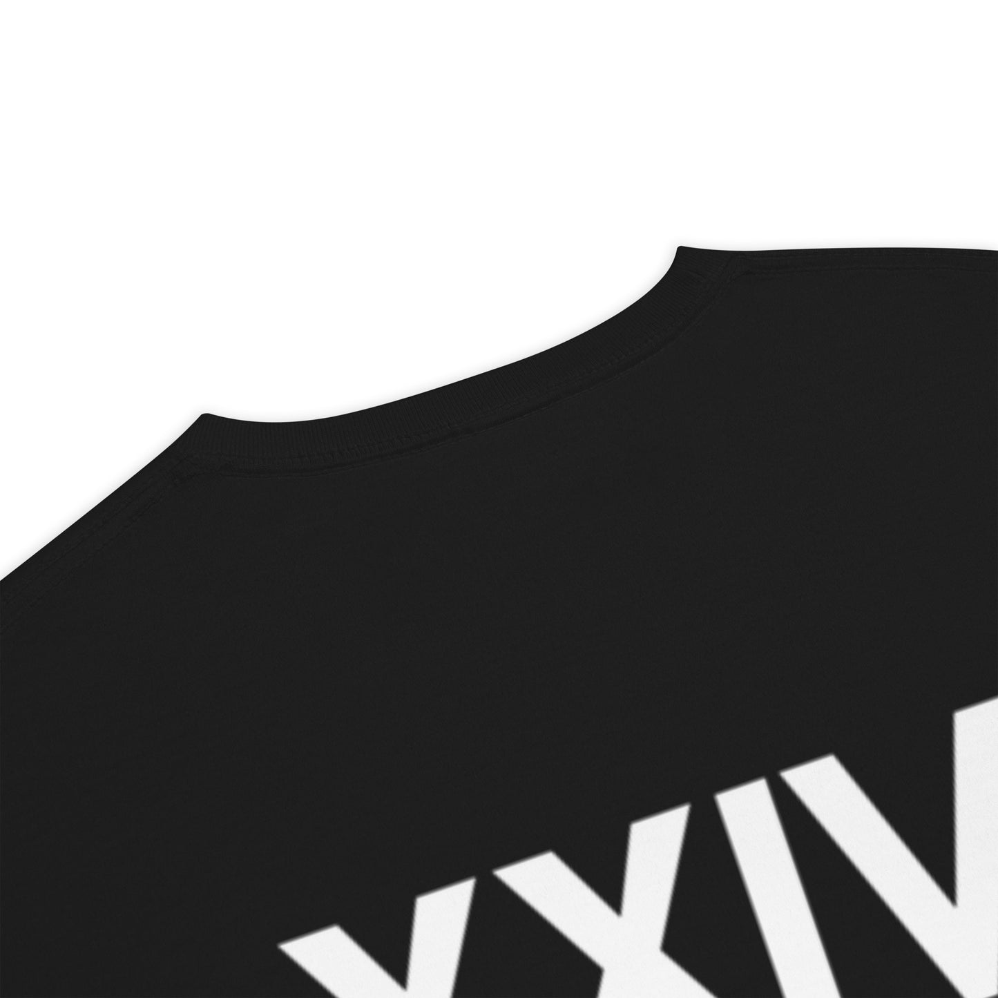 XXIV Numerals T-Shirt Black - ROSE Society