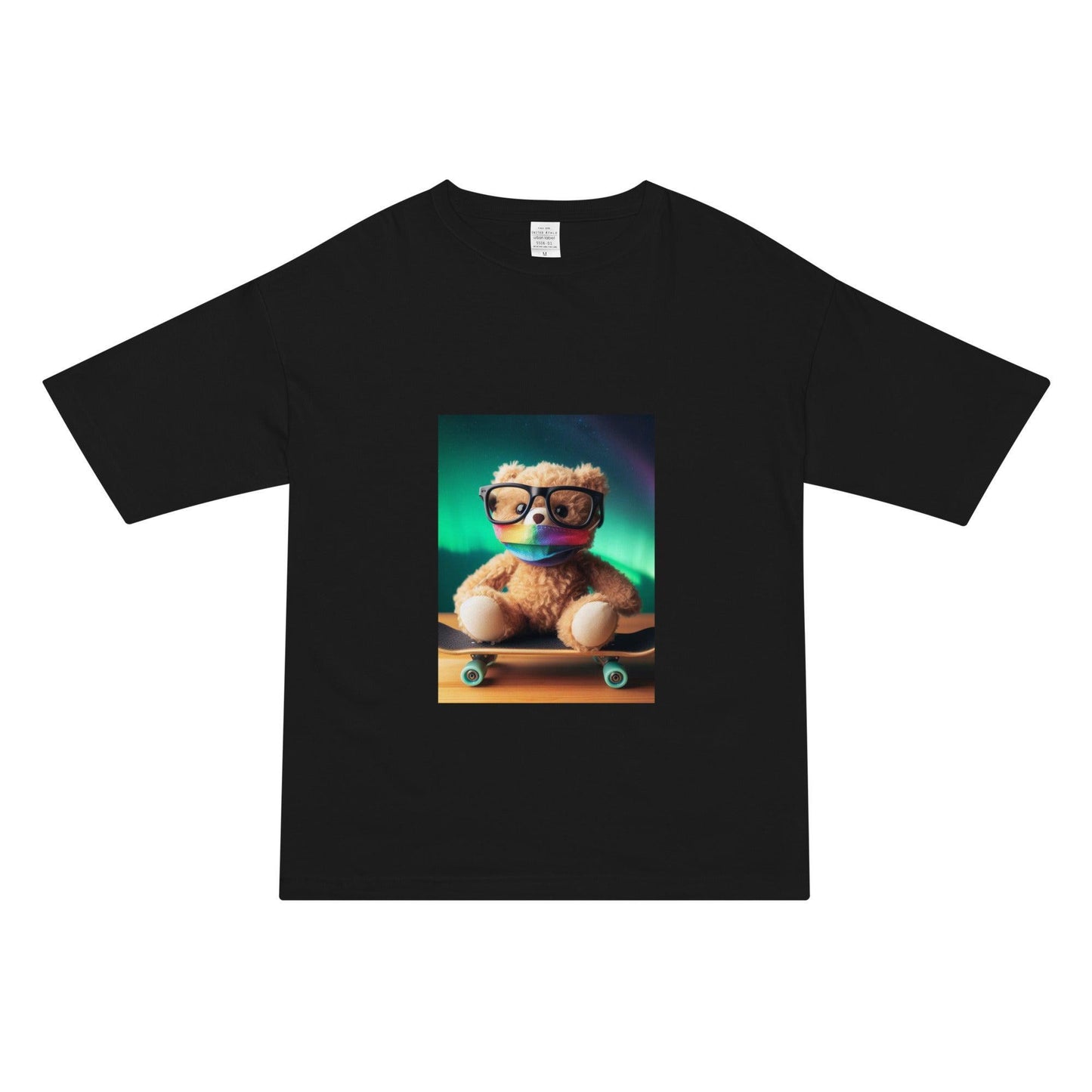 Aurora Whisperer Bear T-Shirt Black - ROSE Society