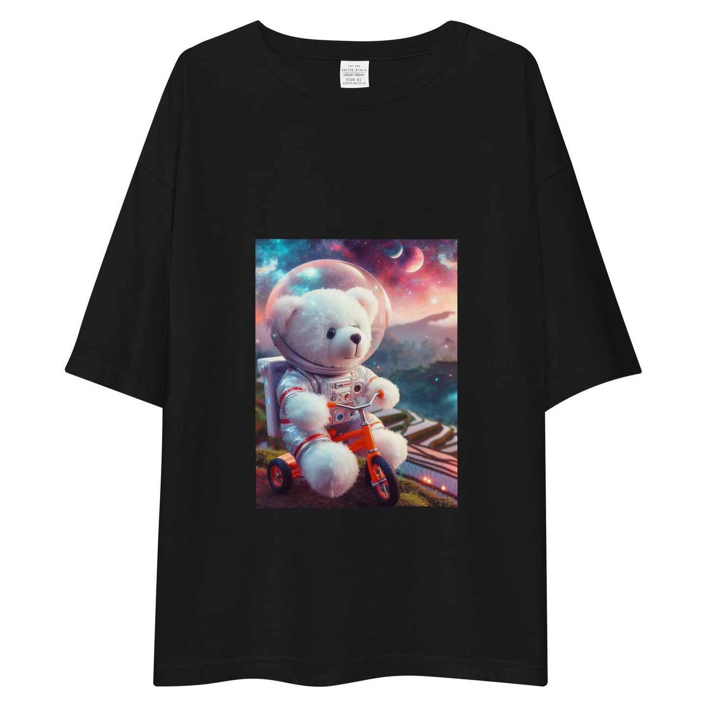 Balinese Serenity Astrogalactic T-Shirt Black - ROSE Society