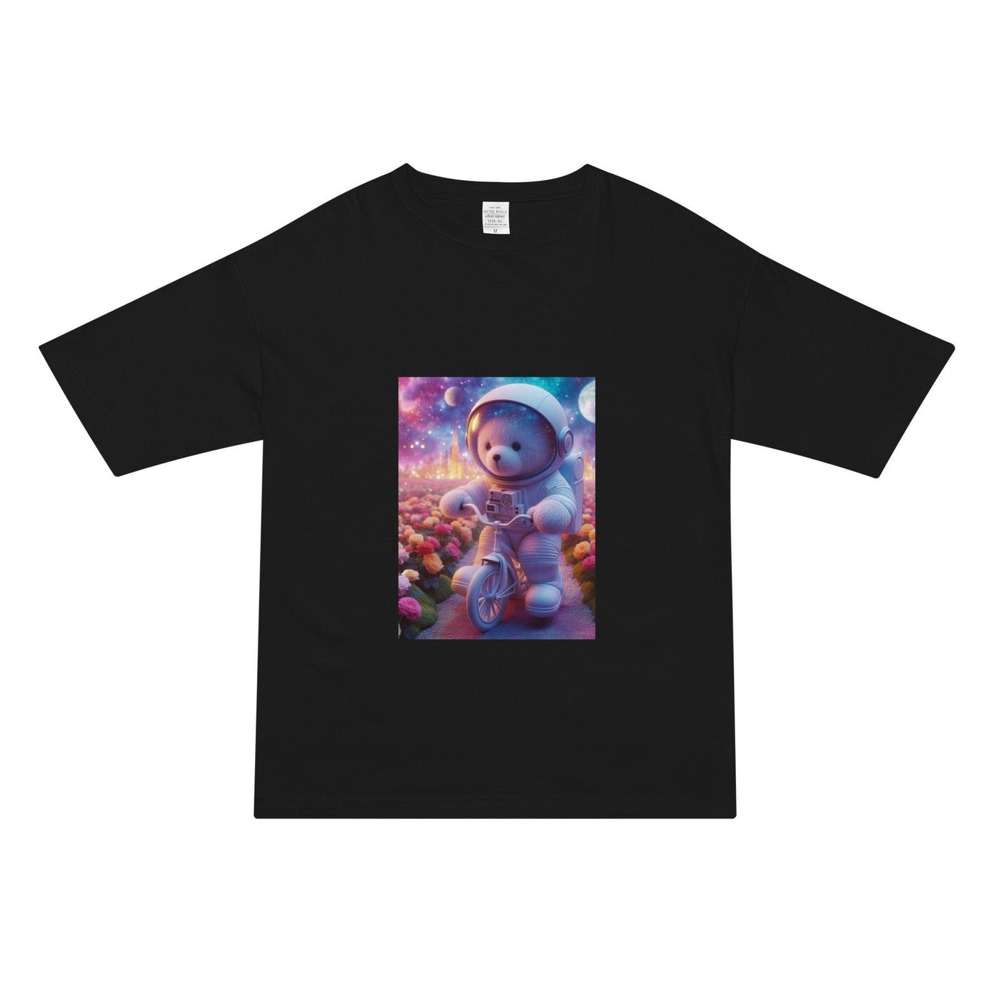 Dutch Blossom Astrogalactic T-Shirt Black - ROSE Society