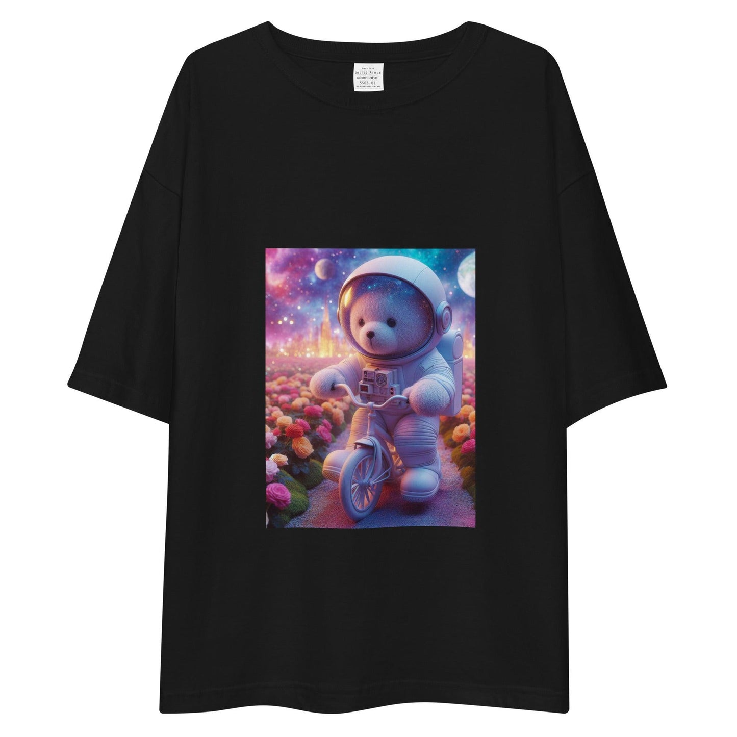 Dutch Blossom Astrogalactic T-Shirt Black - ROSE Society