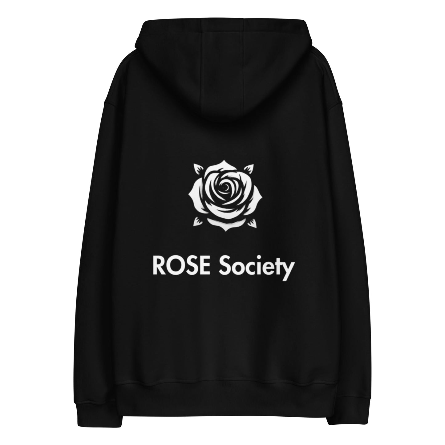 FUNDAMENTAL Monochrome Hoodie Black - ROSE Society