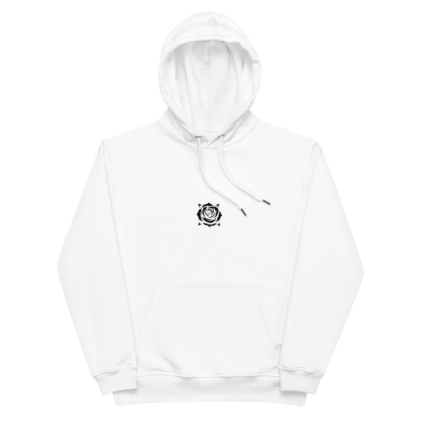 FUNDAMENTAL Monochrome Hoodie White - ROSE Society