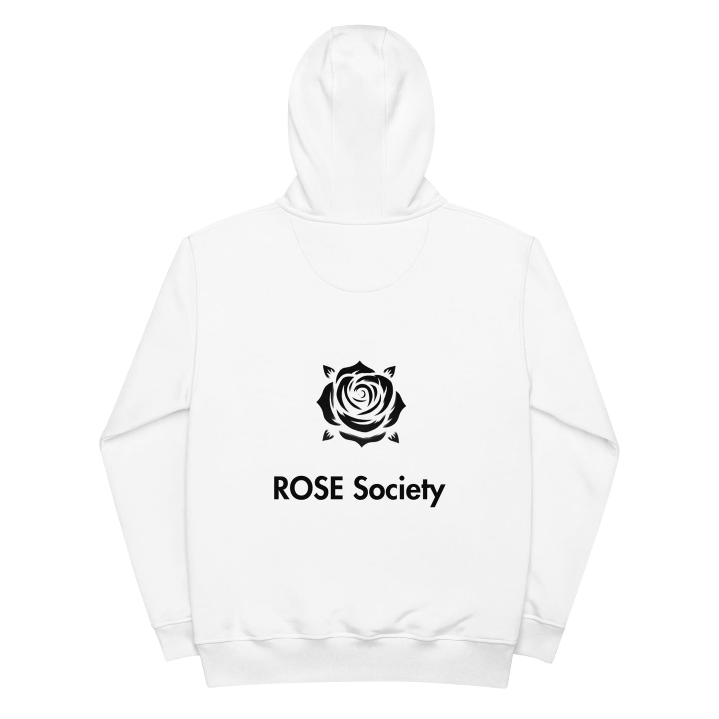 FUNDAMENTAL Monochrome Hoodie White - ROSE Society