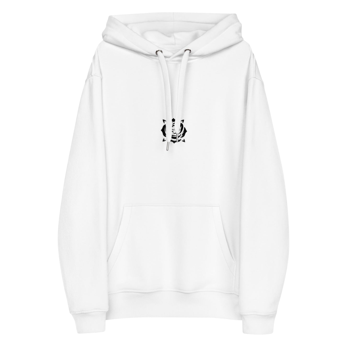 FUNDAMENTAL Monochrome Hoodie White - ROSE Society