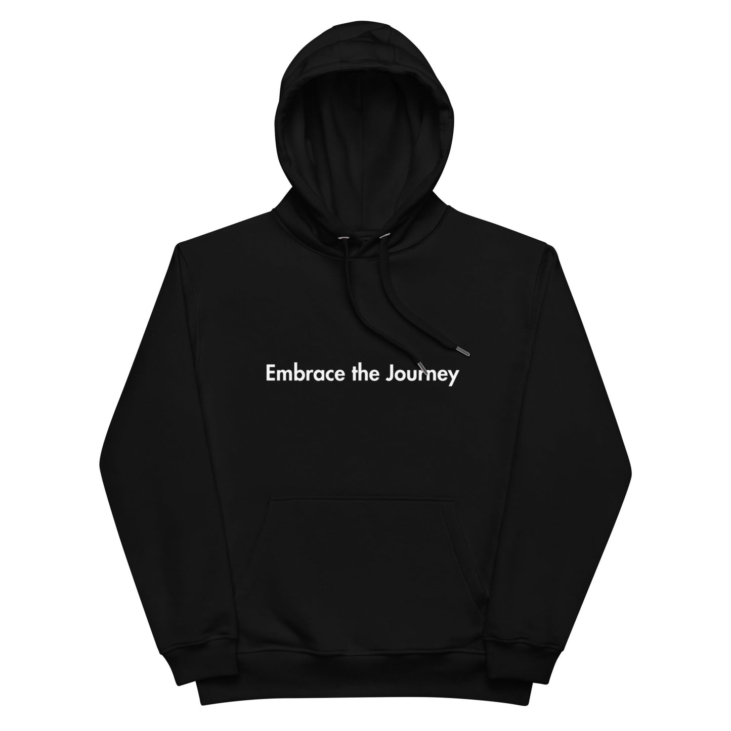 'Embrace the Journey' Hoodie Black - ROSE Society