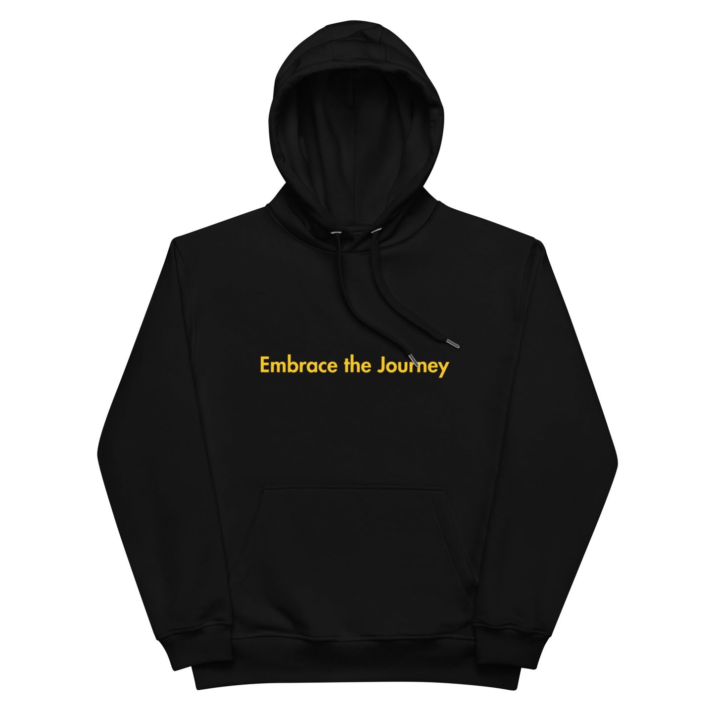 'Embrace the Journey' Hoodie Black - ROSE Society