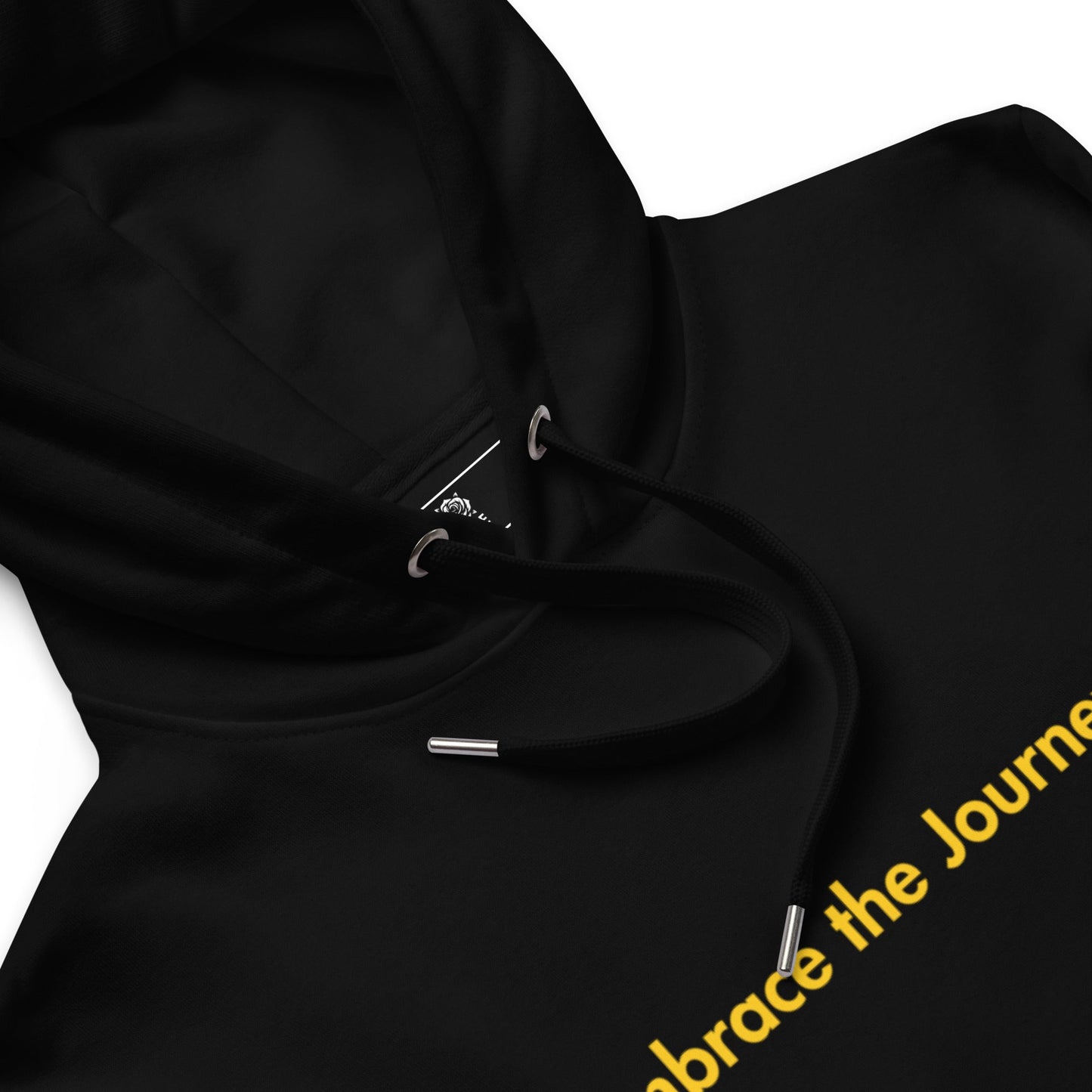 'Embrace the Journey' Hoodie Black - ROSE Society