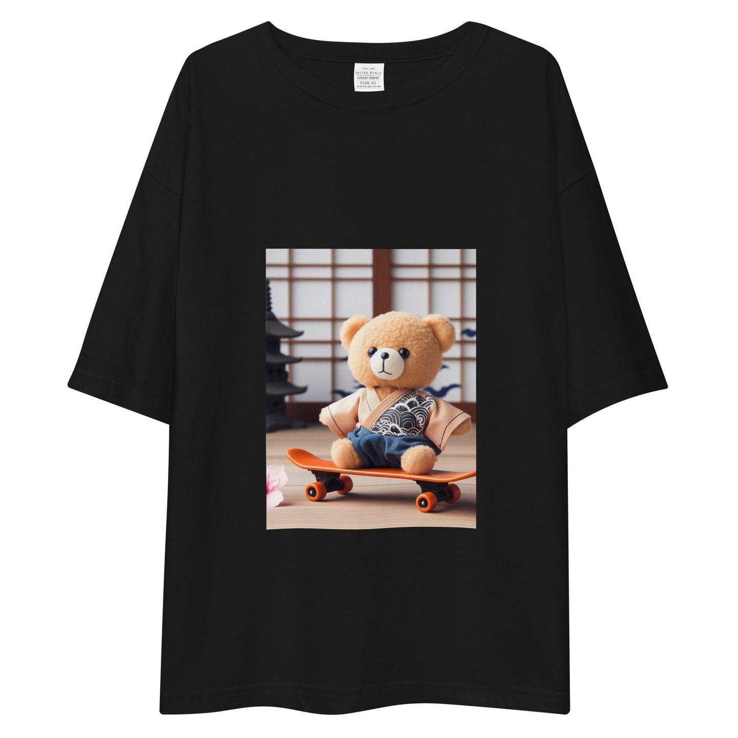 Zen Harmony Bear T-Shirt Black - ROSE Society