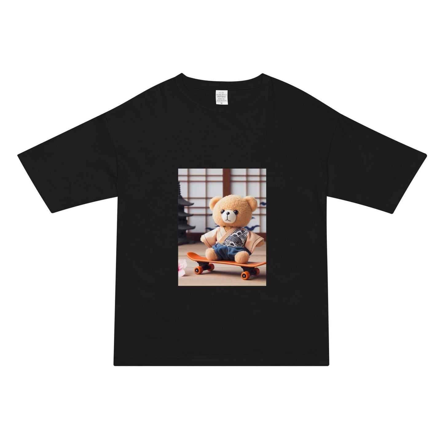 Zen Harmony Bear T-Shirt Black - ROSE Society