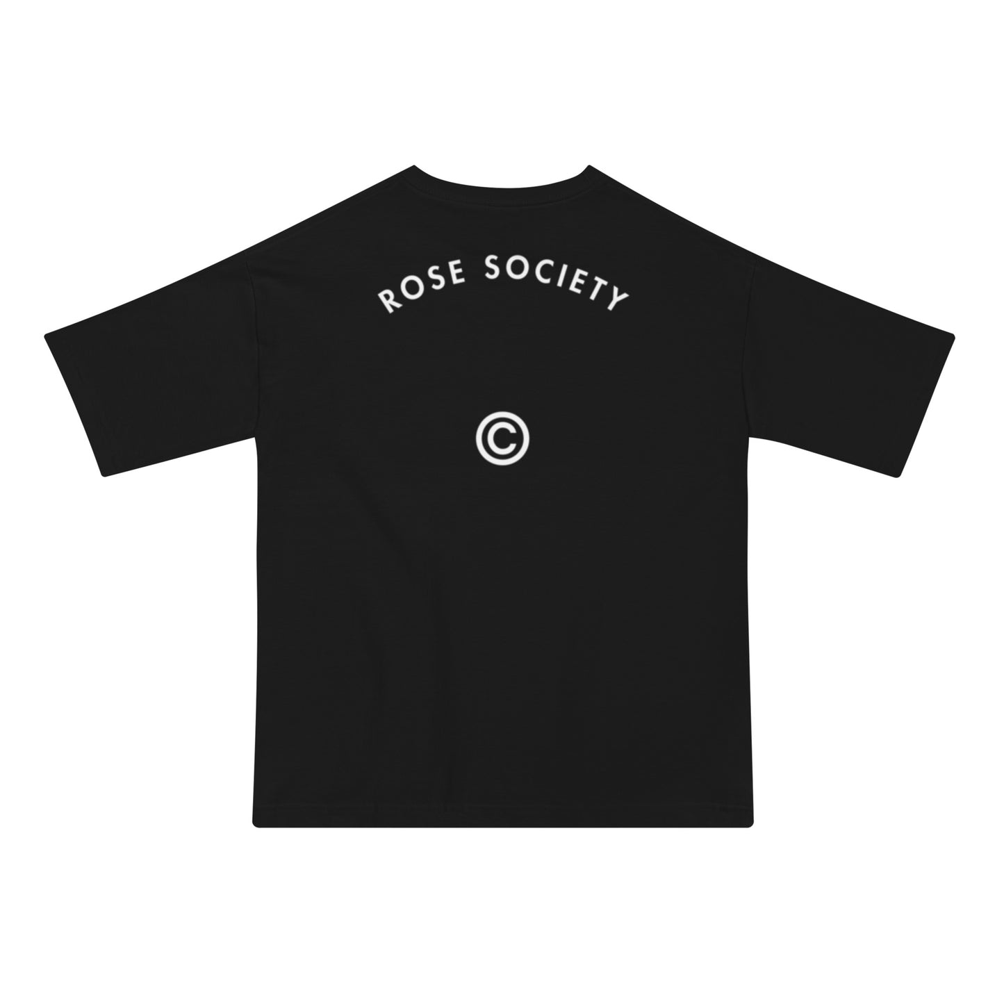 Signature Copyright T-Shirt Black - ROSE Society