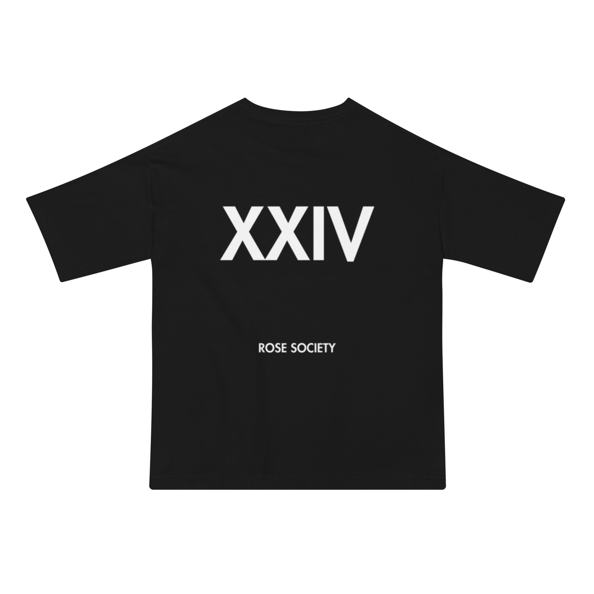 XXIV Numerals T-Shirt Black - ROSE Society