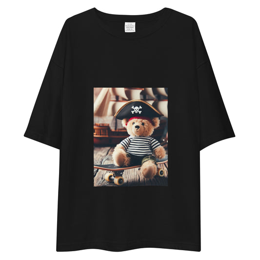 Pirate Cove Bear T-Shirt Black