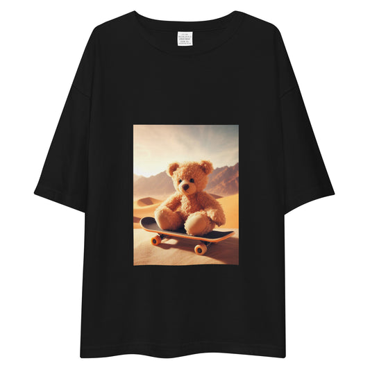 Oasis Retreat Bear T-Shirt Black - ROSE Society