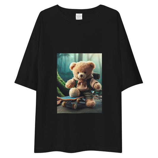 Mystic Woods Bear T-Shirt Black - ROSE Society