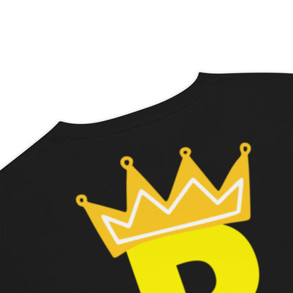 Royal R (Yellow) T-Shirt Black - ROSE Society