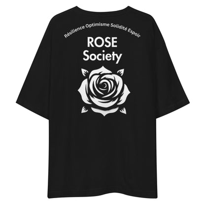 Dutch Blossom Astrogalactic T-Shirt Black - ROSE Society