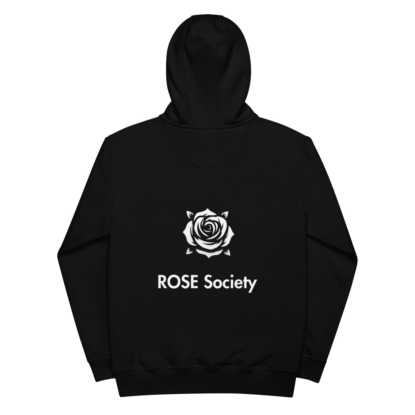 FUNDAMENTAL Monochrome Hoodie Black - ROSE Society