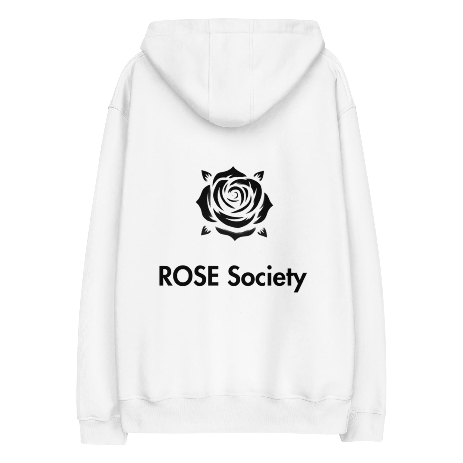 FUNDAMENTAL Monochrome Hoodie White - ROSE Society