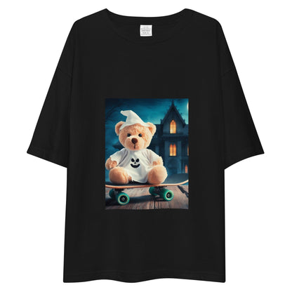 Haunted Homestead Bear T-Shirt Black - ROSE Society