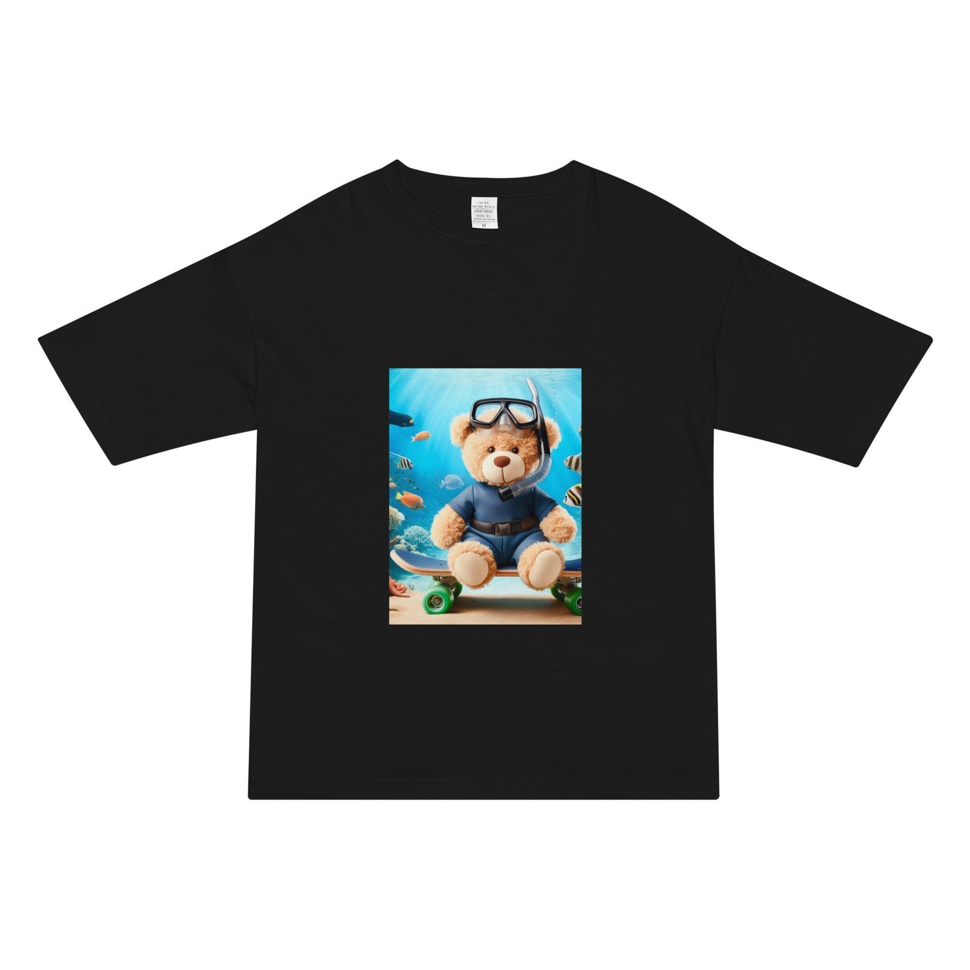 Undersea Adventure Bear T-Shirt Black - ROSE Society